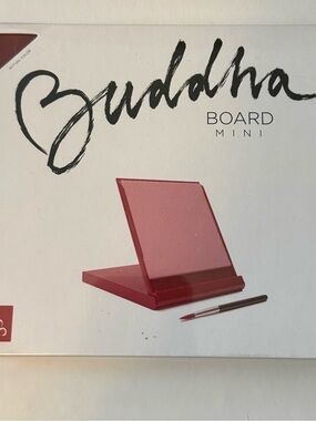 Buddha Board  - Mini Red Tablet & Stylus Stand